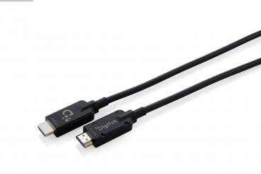 HDMI AOC fiber optic cable armored, UHD 8K, 15 m 