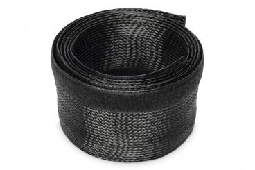 Flexible Cable Tube with Hook and Loop Fastener 