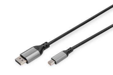 8K DisplayPort Adapter Cable, Mini DP to DP 