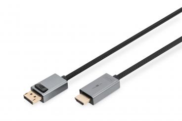 4K DisplayPort Adapter Cable, DP - HDMI Type A 