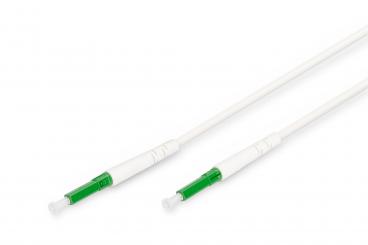 FTTH pre-assembled drop cable, blow-in, singlemode, 1 fiber, LC/APC, 30 m 