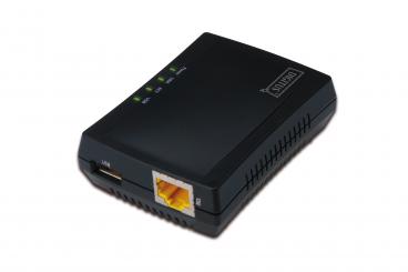 1-Port USB 2.0 Multifunction Network Server 