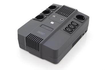 All-in-one UPS, 600VA/360W, LED 