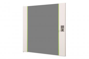 Glass front door for 19" 12U wall-mounted enclosure Unique series 