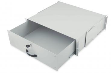 Lockable drawer for 482.6 mm (19") network and server cabinets, 3U 