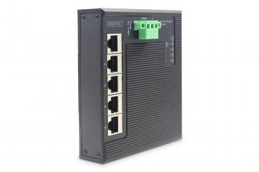5 Port Gigabit Ethernet Network Switch Switch, Flat, Industrial, Unmanaged 