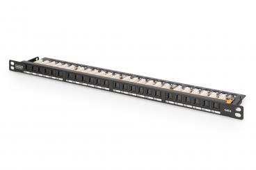 CAT 6, Class E High Density Patch Panel, unshielded 