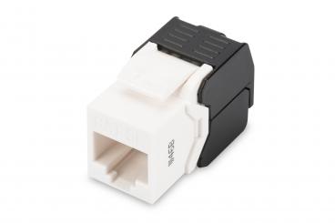 CAT 5e, Class D Keystone Module, unshielded, toolfree 