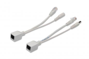 Passive PoE Cable Kit, Splitter + Injector 